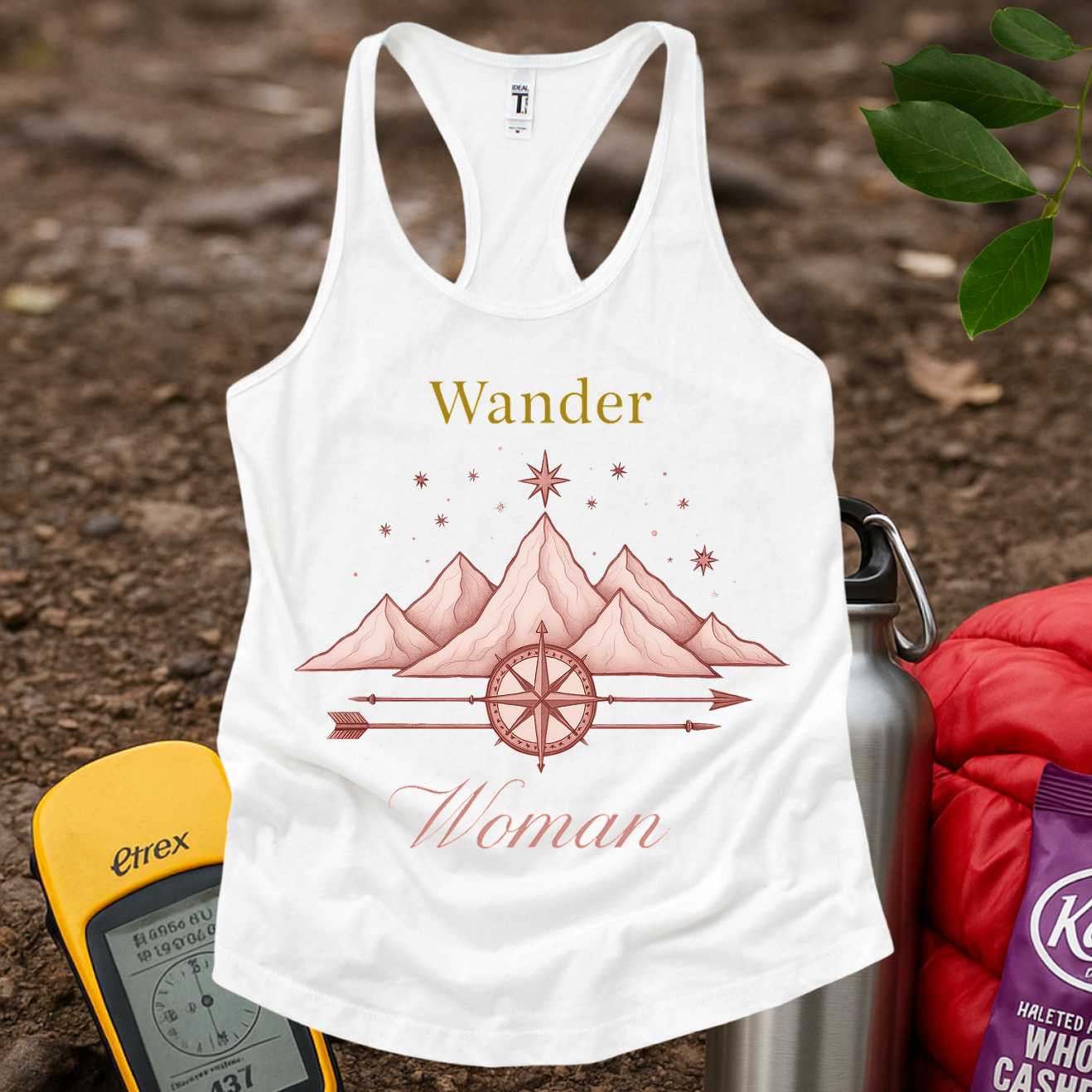 Wander Woman Women's Racerback Tank Top